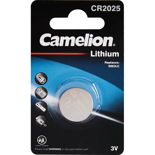 Батарейка Camelion литиевая CR2025 1 шт.