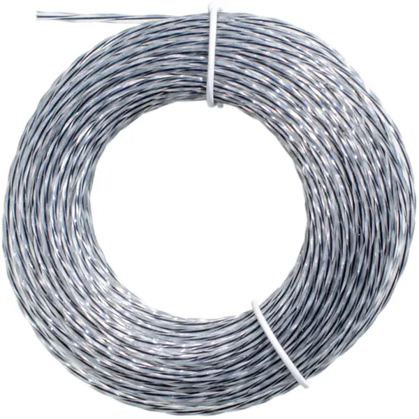 Леска для триммера Vertextools YK-999-4-15 4 мм 15 м