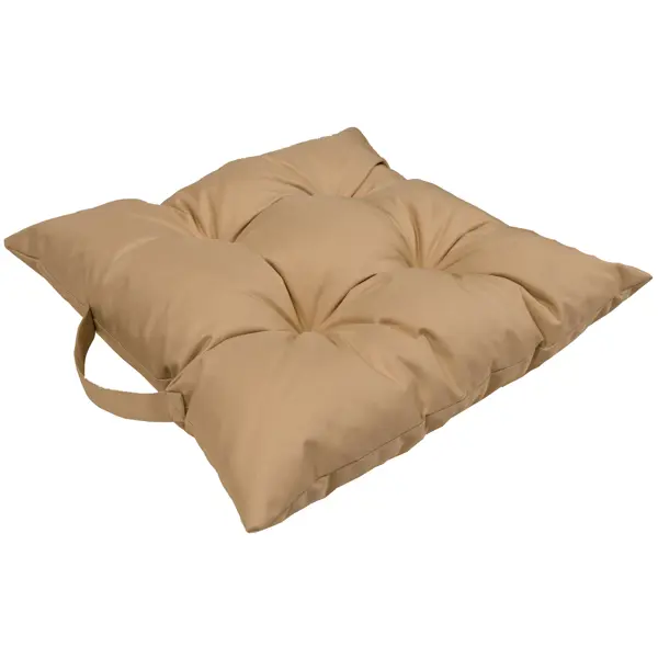 Подушка для стула Linen Way Пикник-2 50x50 см цвет бежевый