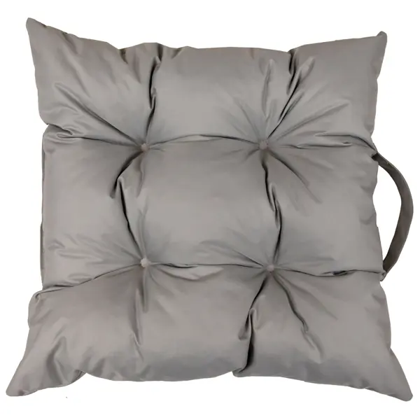 Подушка для стула Linen Way Пикник-2 50x50 см цвет светло-серый