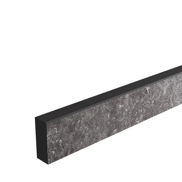 Комплект плинтусов Вулкано 120x4 см 1 шт 80x4 см 2 шт HPL-пластик цвет коричневый