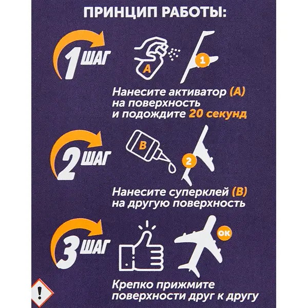 Клей универсальный Sormat MDF KIT 435 80 гр + 400 мл
