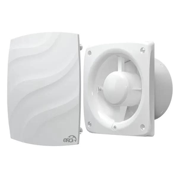 Вентилятор осевой вытяжной Era Wave D120 мм 30 дБ 140 м3/ч обратный клапан цвет белый