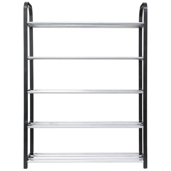 Этажерка для обуви Gromell Rusa 50x68x18.5 см 5 полок металл цвет черный