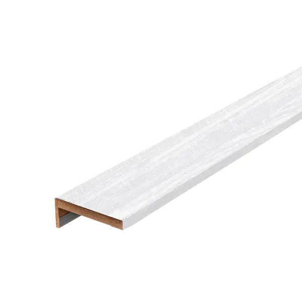 Наличник телескопический Легда 2150x70x8 мм ламинация Hardflex цвет светло-серый (комплект 5 шт.)