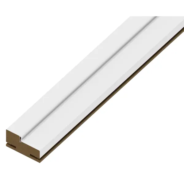 Дверная коробка телескопическая Легда 2070x70x32 мм ламинация Hardflex цвет светло-серый (комплект 2.5 шт.)