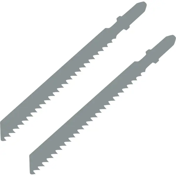 Пилка для лобзика по дереву Elitech T111C 75 мм 2 шт.