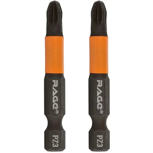 Бита магнитная Rage 554163 PZ3x50 мм, 2 шт.