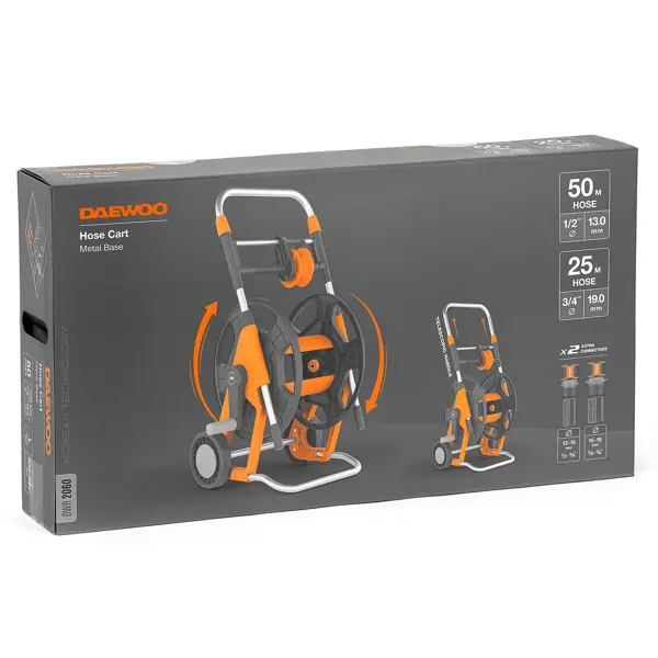 Тележка для шланга Daewoo DWR 2060 50 м пластик