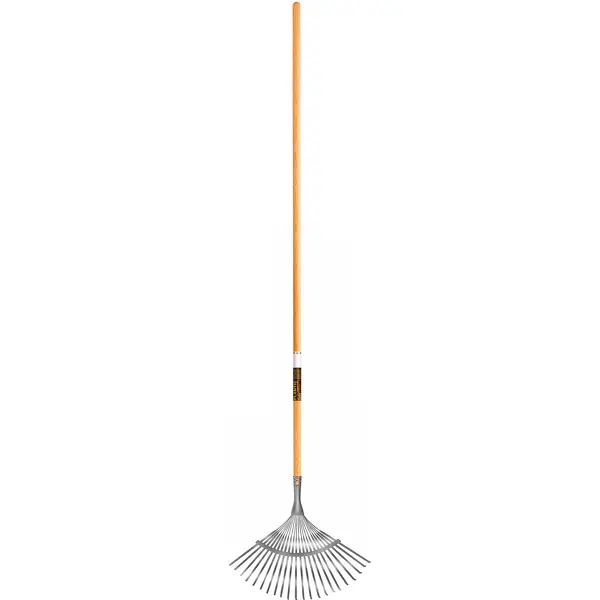 Грабли веерные Fiskars Plantic Pro 22 зуба 173 см сталь с черенком