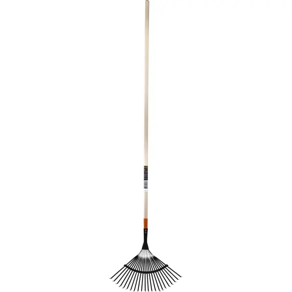 Грабли веерные Fiskars Plantic Terra 22 зуба 174 см сталь с черенком