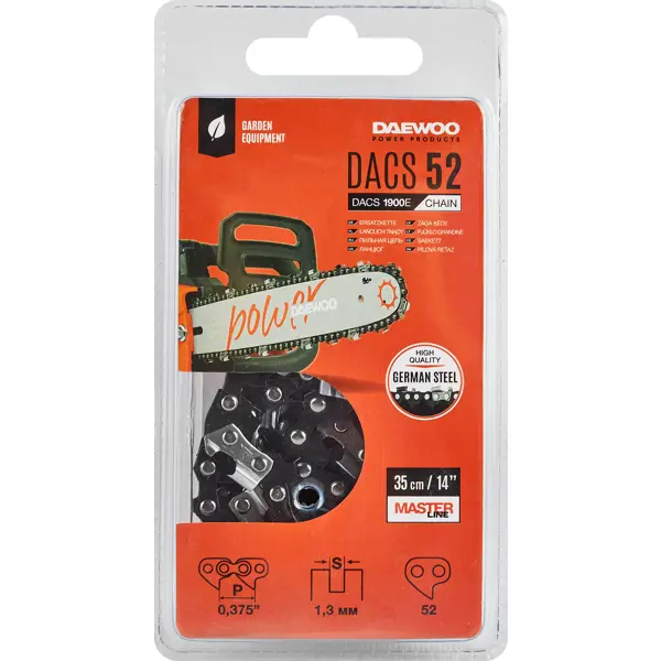 Цепь пильная Daewoo DACS 52 7.6 см 52 звена
