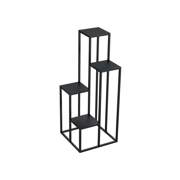 Подставка для цветочного горшка 40x100x40 см 4 полки сталь