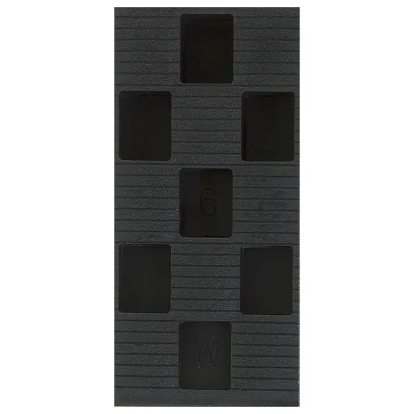 Клин монтажный 91x43x15 мм 2 шт.