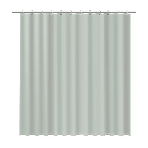 Штора для ванной Fixsen Mint 180x200 см цвет зеленый