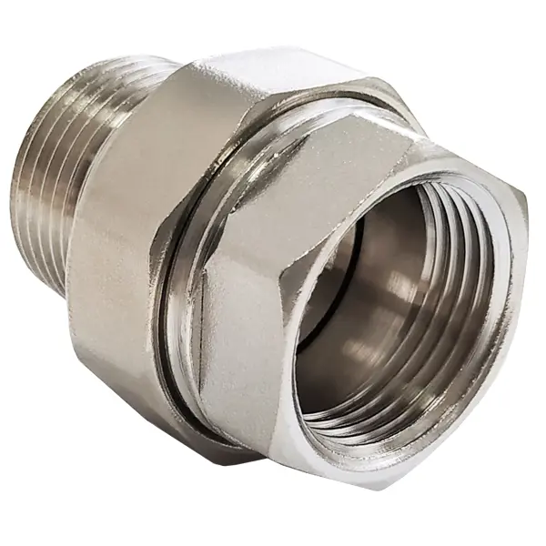 Сгон прямой американка Valfex 1/2"x1/2" ВР-НР латунь