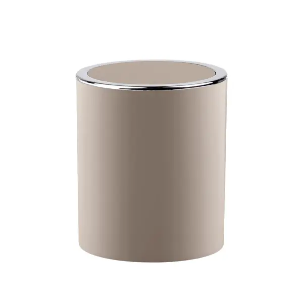 Контейнер для мусора Fixsen Round Beige FX-452-6 5 л пластик цвет бежевый