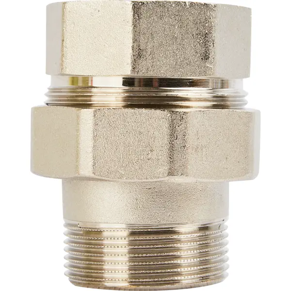 Сгон прямой американка Stout 1 1/2"x1 1/2" ВР-НР латунь SFT-0041-000112