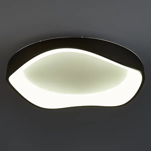 Светильник настенно-потолочный светодиодный Arte Lamp Ankaa 55 Вт 15 м² регулируемый белый цвет света цвет черный