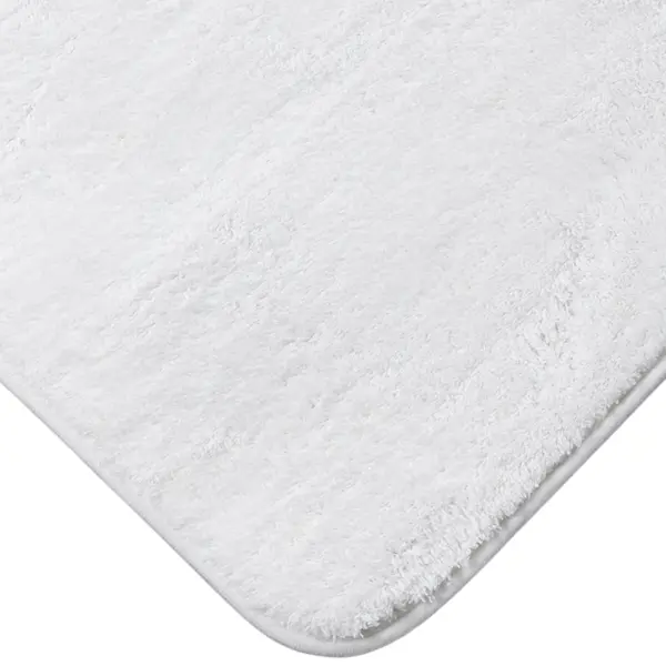 Коврик для ванной Swensa Ping 50x80 см цвет белый