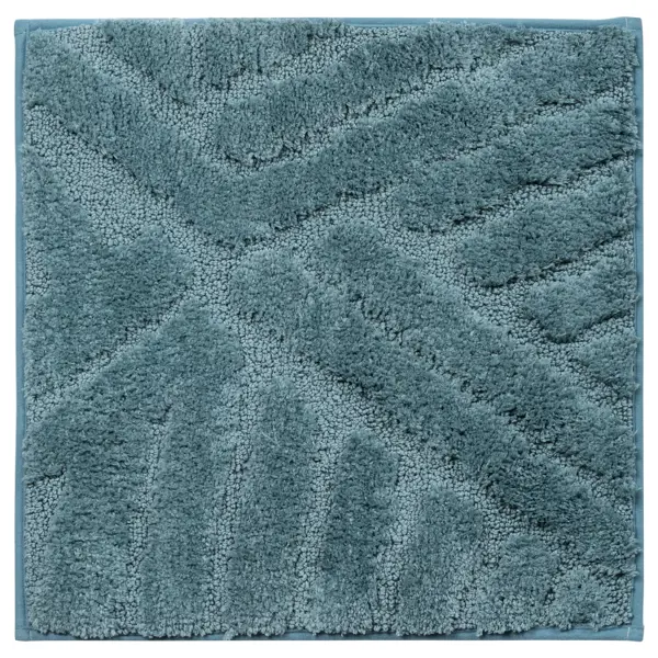 Коврик для туалета Swensa Noor 50x50 см цвет бирюзовый