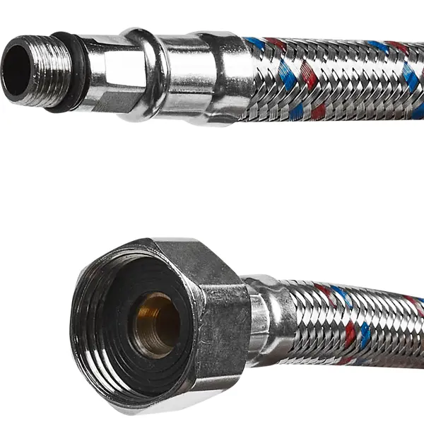 Подводка для смесителя Интерскол 1/2" М10 200 см