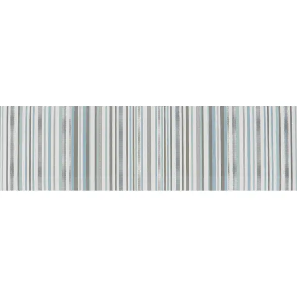 Декор настенный Kerama Marazzi Аккорд 8.5x28.5 см глянцевый цвет бело-зеленый