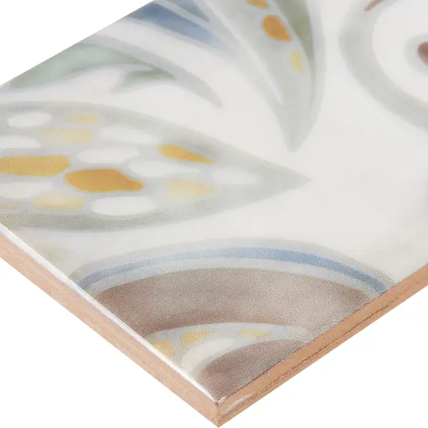Декор настенный Kerama Marazzi Монпарнас 1 8.5x28.5 см глянцевый цвет разноцветный