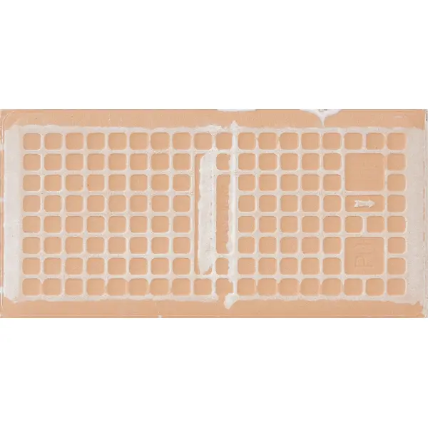 Декор настенный Kerama Marazzi Тортона 7.4x15 см матовый цвет серо-розовый