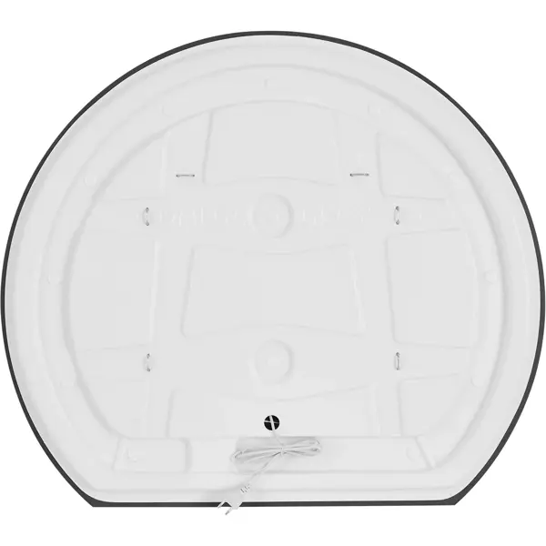 Зеркало для ванной Omega Glass Эклипс SD45 с подсветкой 78x90 см 1/2 круга