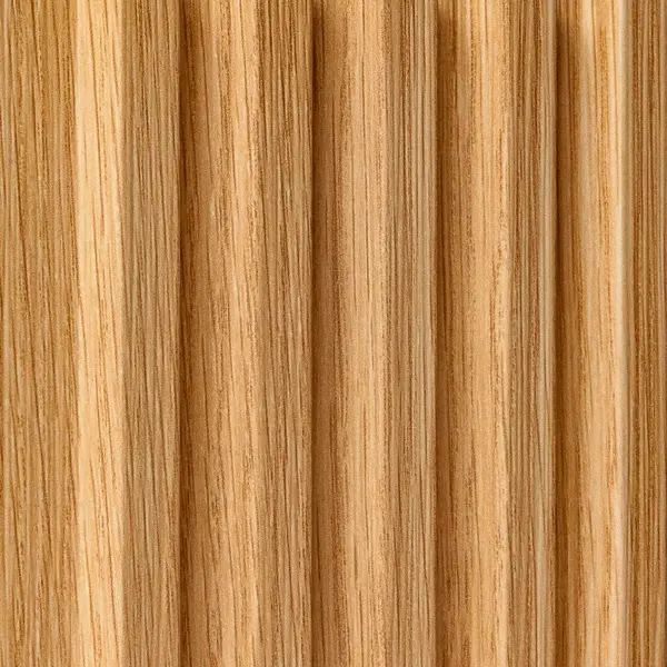 Панель МДФ Natur Trapeze Дуб натур 2760x122x12 мм 0.4 м²