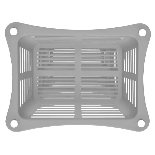 Стеллаж для ванной Berossi Relax 40.14x30.14x67.95 см цвет дымчато-серый