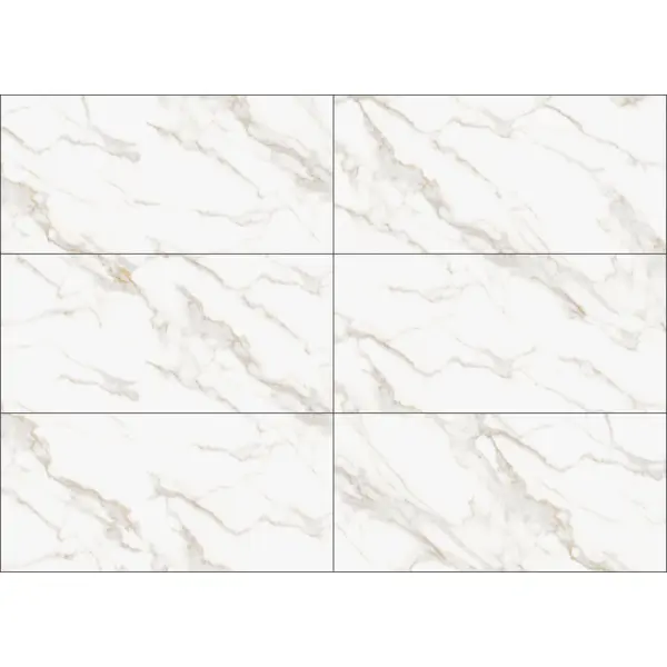 Глазурованный керамогранит LB Ceramics Алесси 30x60.3 см 1.44 м² матовый цвет белый