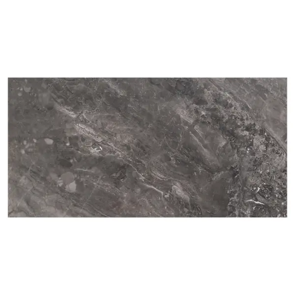 Керамогранит Concor Dark Grey 120x60 см 1.44 м² полированный цвет серый