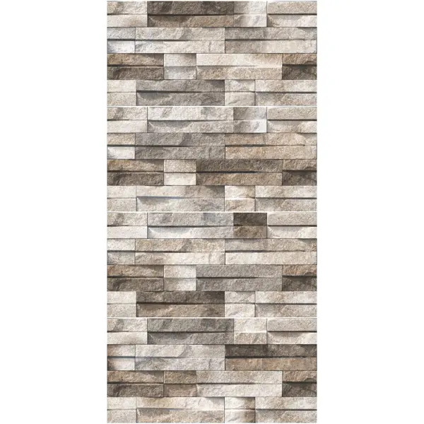 Глазурованный керамогранит Concor Slate Brick Beige 30x60 см 1.08 м² матовый цвет бежевый камень