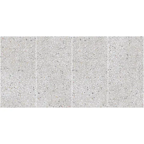 Глазурованный керамогранит Concor Terazo White 60x120 см 1.44 м² матовый цвет серый камень