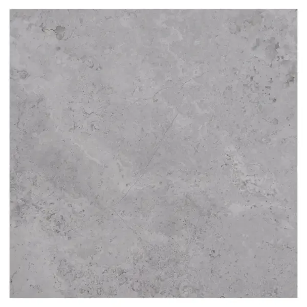 Глазурованный керамогранит Concor Verona Grey 60x60 см 1.44 м² полированный цвет серый мрамор