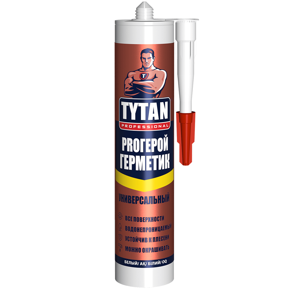 Герметик универсальный Tytan Professional Proгерой бесцветный 280 мл