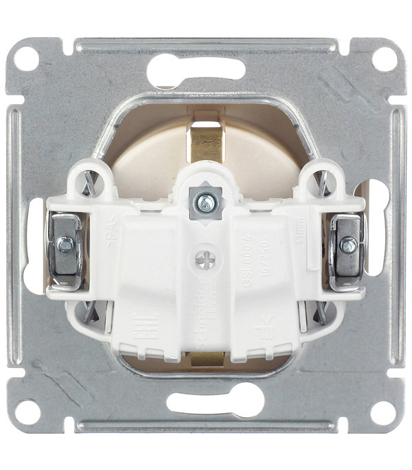 Systeme Electric Glossa 嵌入式插座 钛金色 (GSL000443)