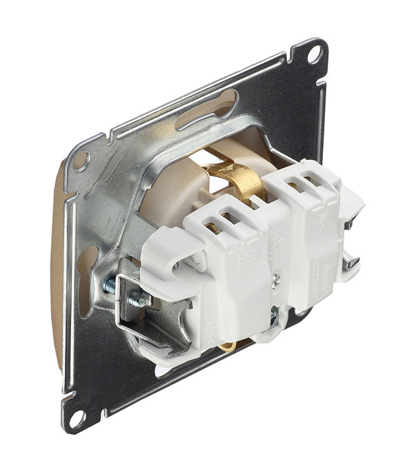 Systeme Electric Glossa 嵌入式插座 钛金色 (GSL000443)