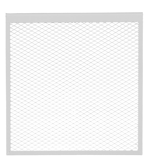 Decorative metal screen Evecs DMER 610x590 mm white 6-section