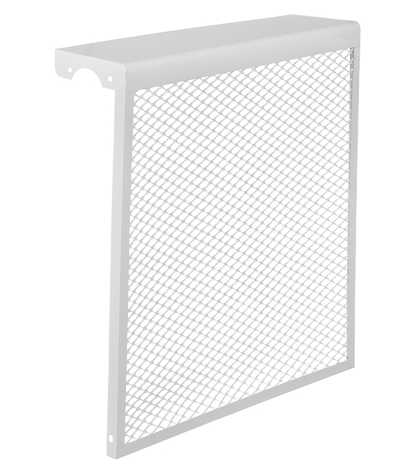Decorative metal screen Evecs DMER 610x590 mm white 6-section