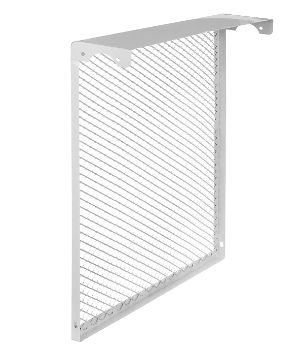 Decorative metal screen Evecs DMER 610x590 mm white 6-section