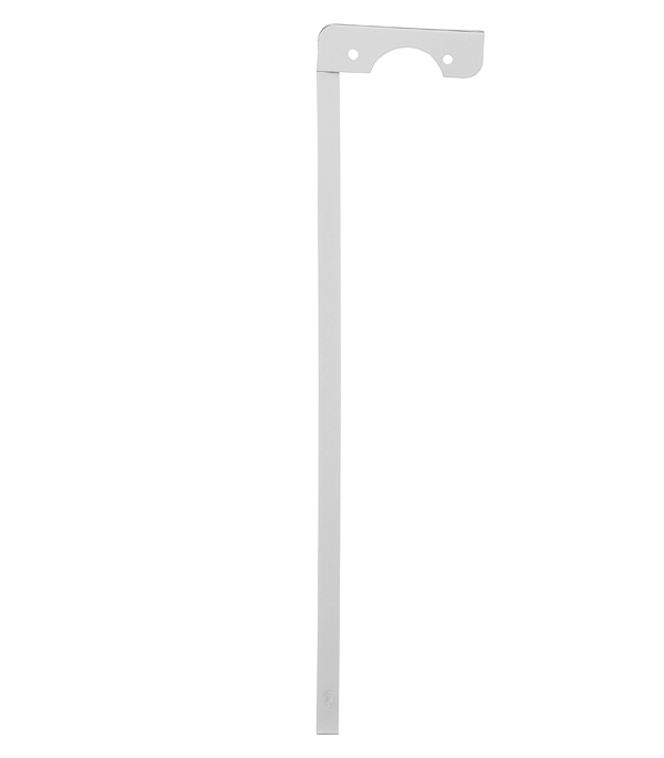 Decorative metal screen Evecs DMER 610x590 mm white 6-section