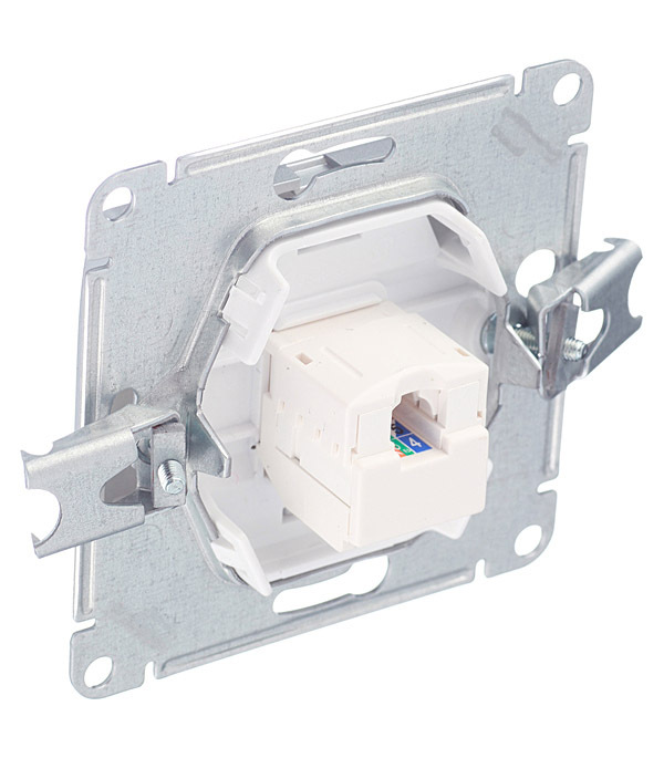 电脑插座 Systeme Electric Glossa 内嵌式 铝制 RJ45 (GSL000381К)