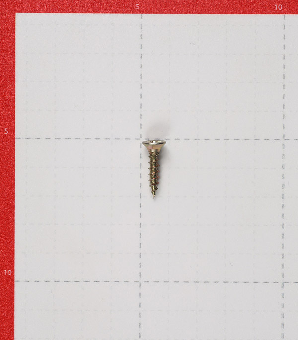 Universal screws 20x4.5 mm yellow (200 pcs.)