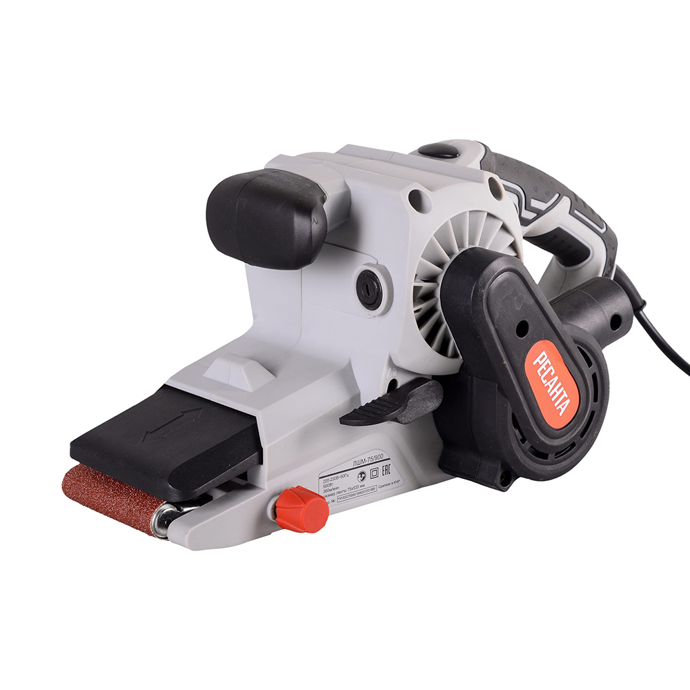 Electric belt sander Resanta LShM-75/900 900 W 533x75 mm (75/6/1)