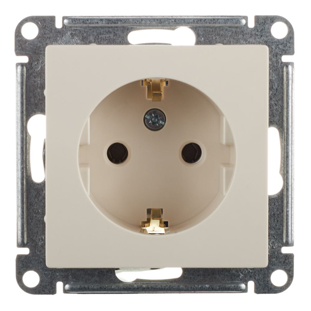 Systeme Electric AtlasDesign 嵌入式插座 米色 (ATN000243)