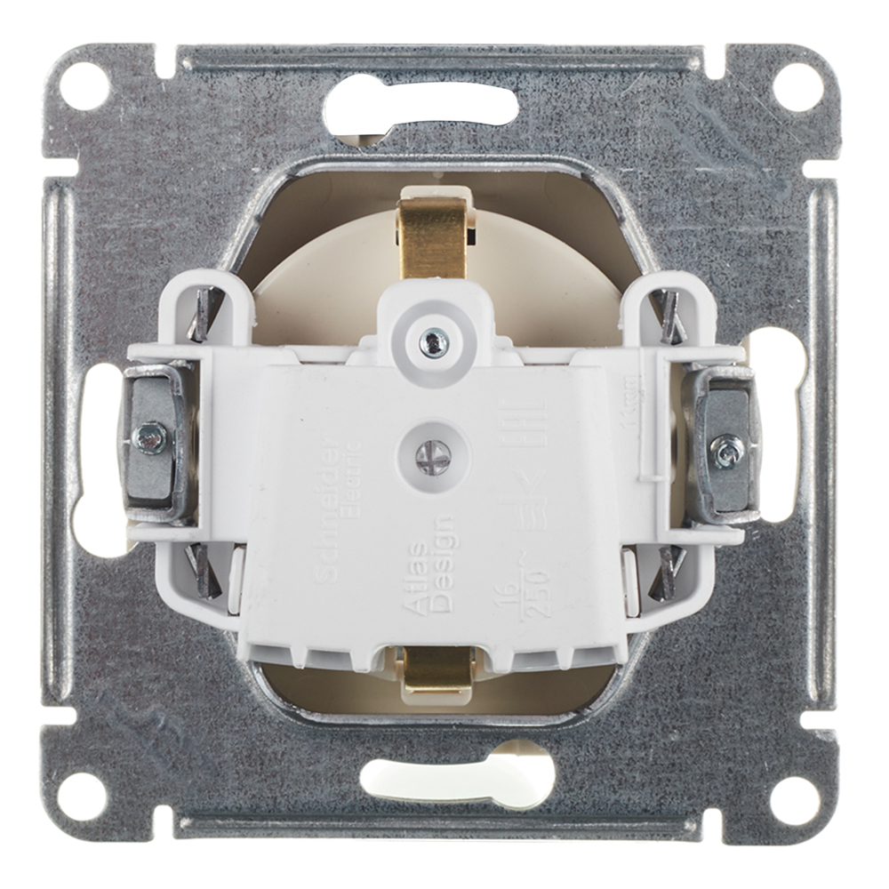 Systeme Electric AtlasDesign 嵌入式插座 米色 (ATN000243)