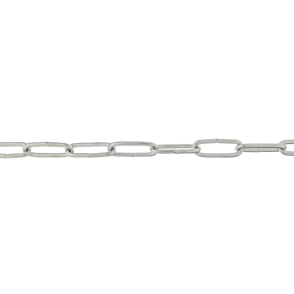 Long link chain galvanized d3 mm DIN 763